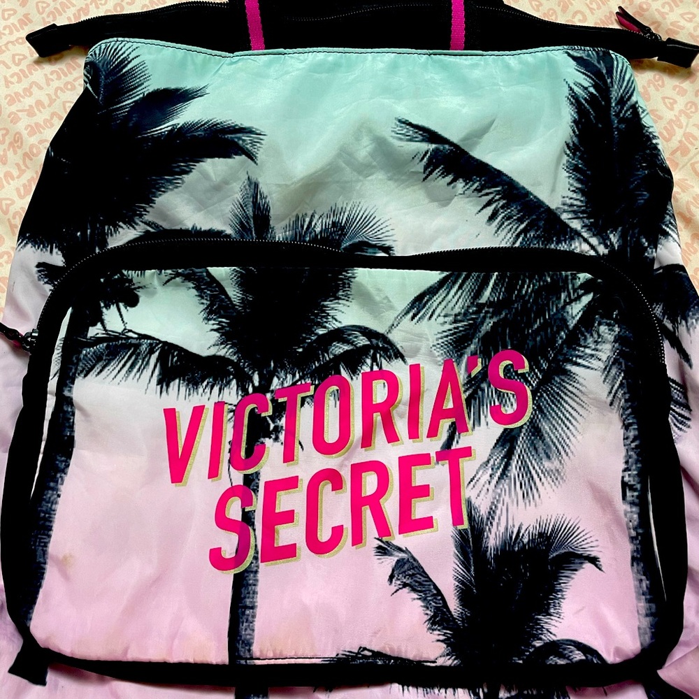 Victoria secret tropical Foldable bag
